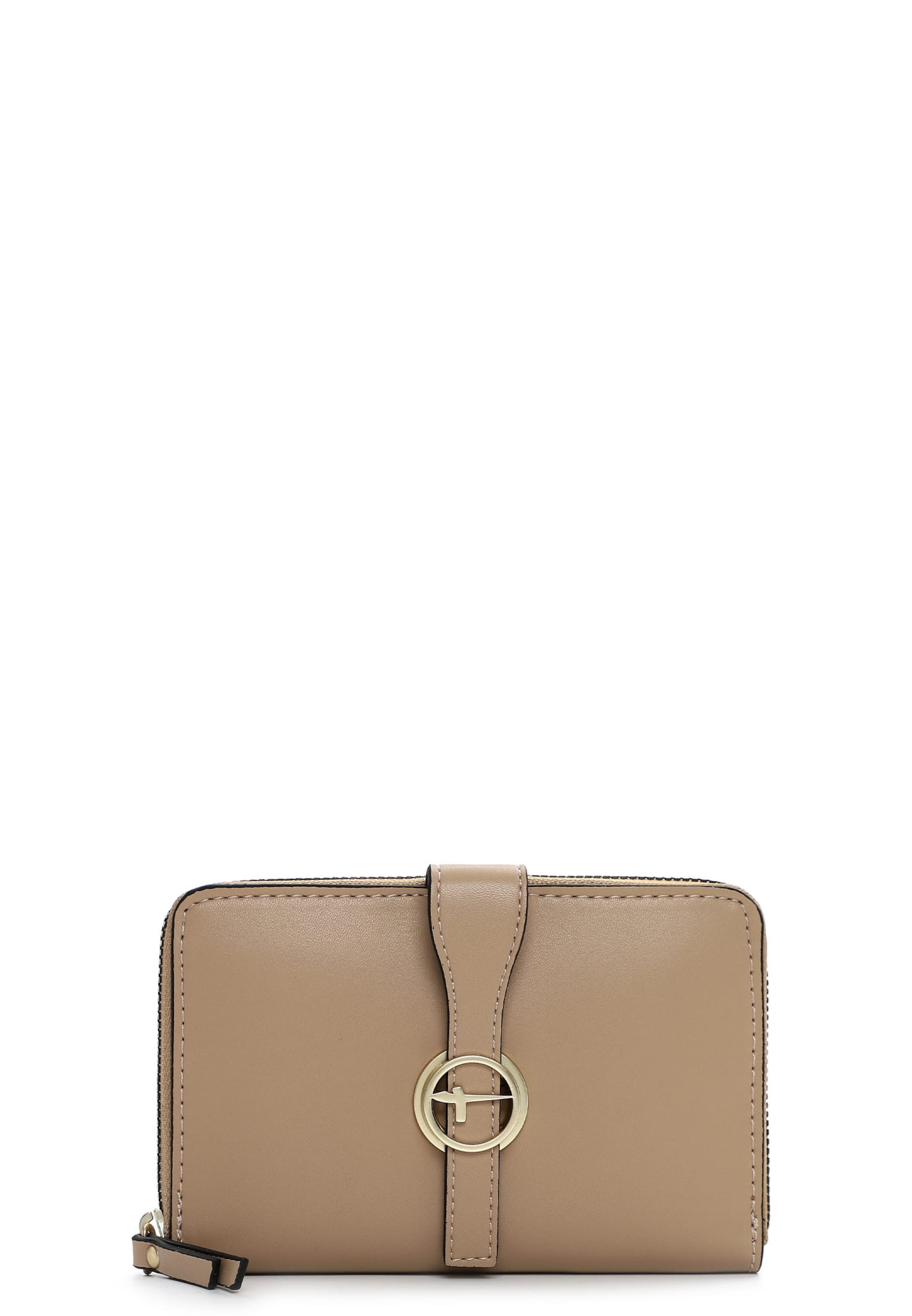 Tamaris Portemonnee 'Giorgia' in Beige: voorkant