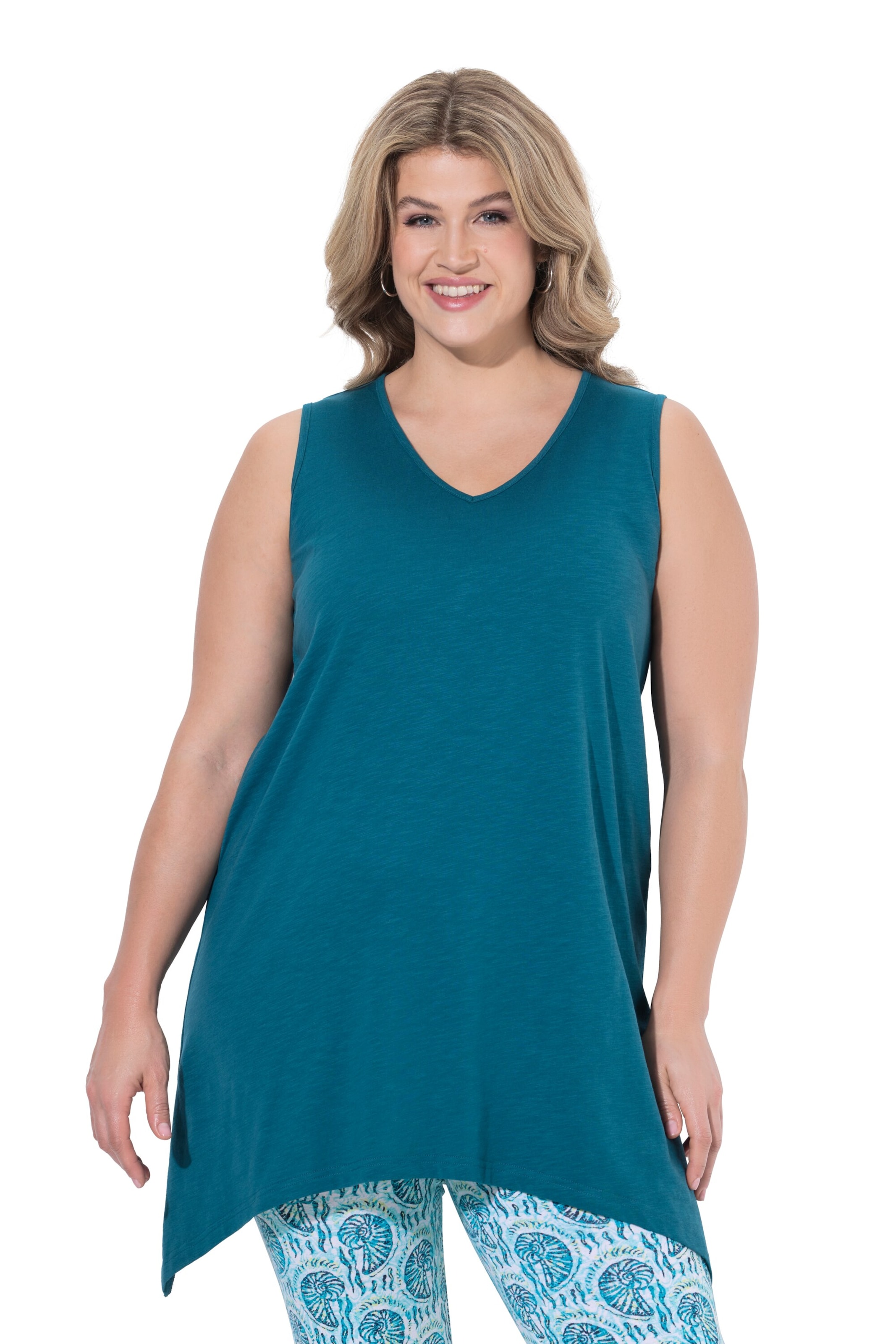 Ulla Popken Shirt in Blue: front