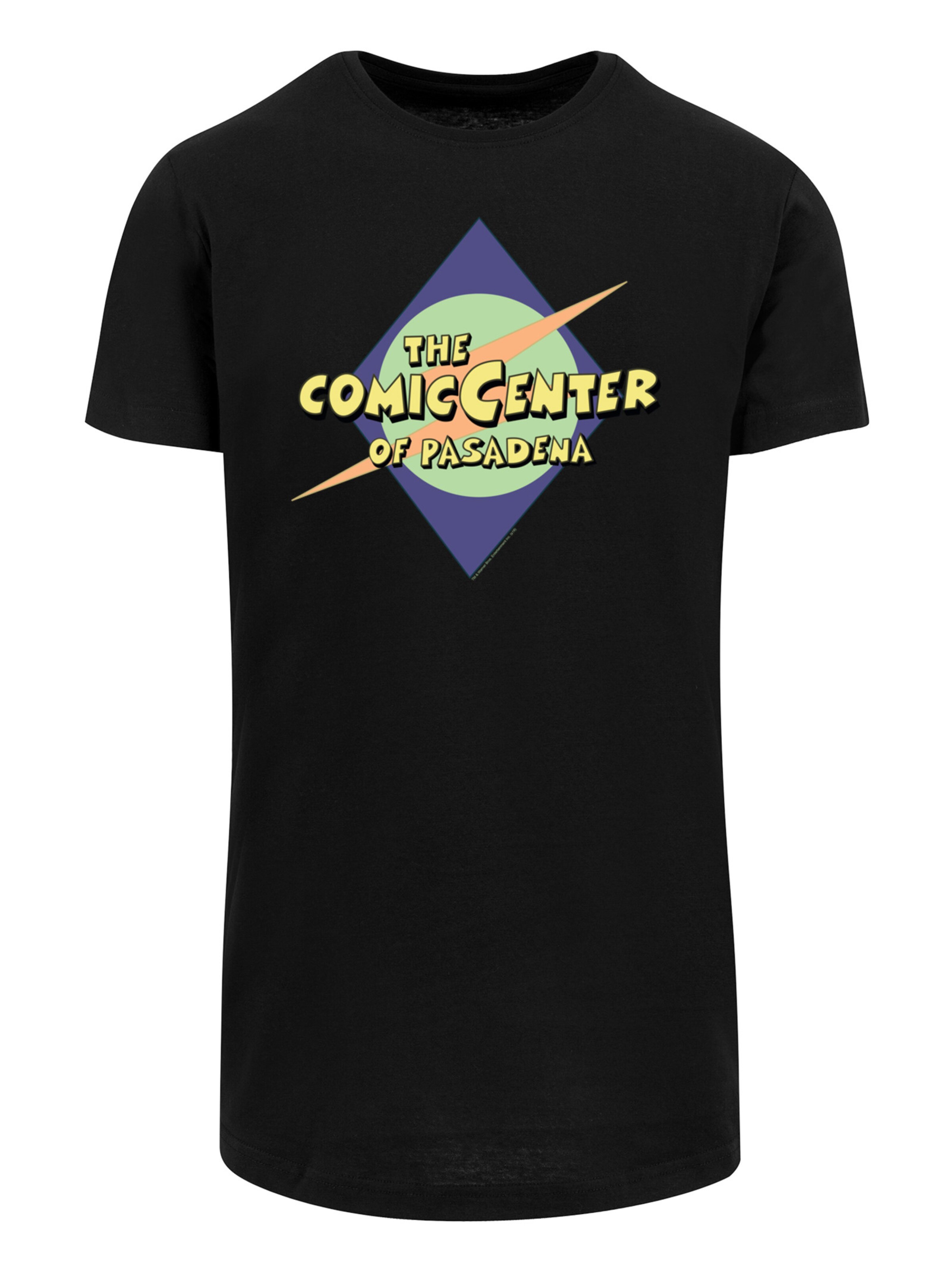 F4NT4STIC T-Shirt 'The Comic Center' in Schwarz: Vorderseite