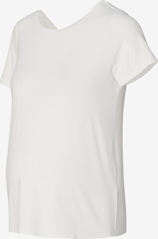 T-shirt Noppies en blanc : devant