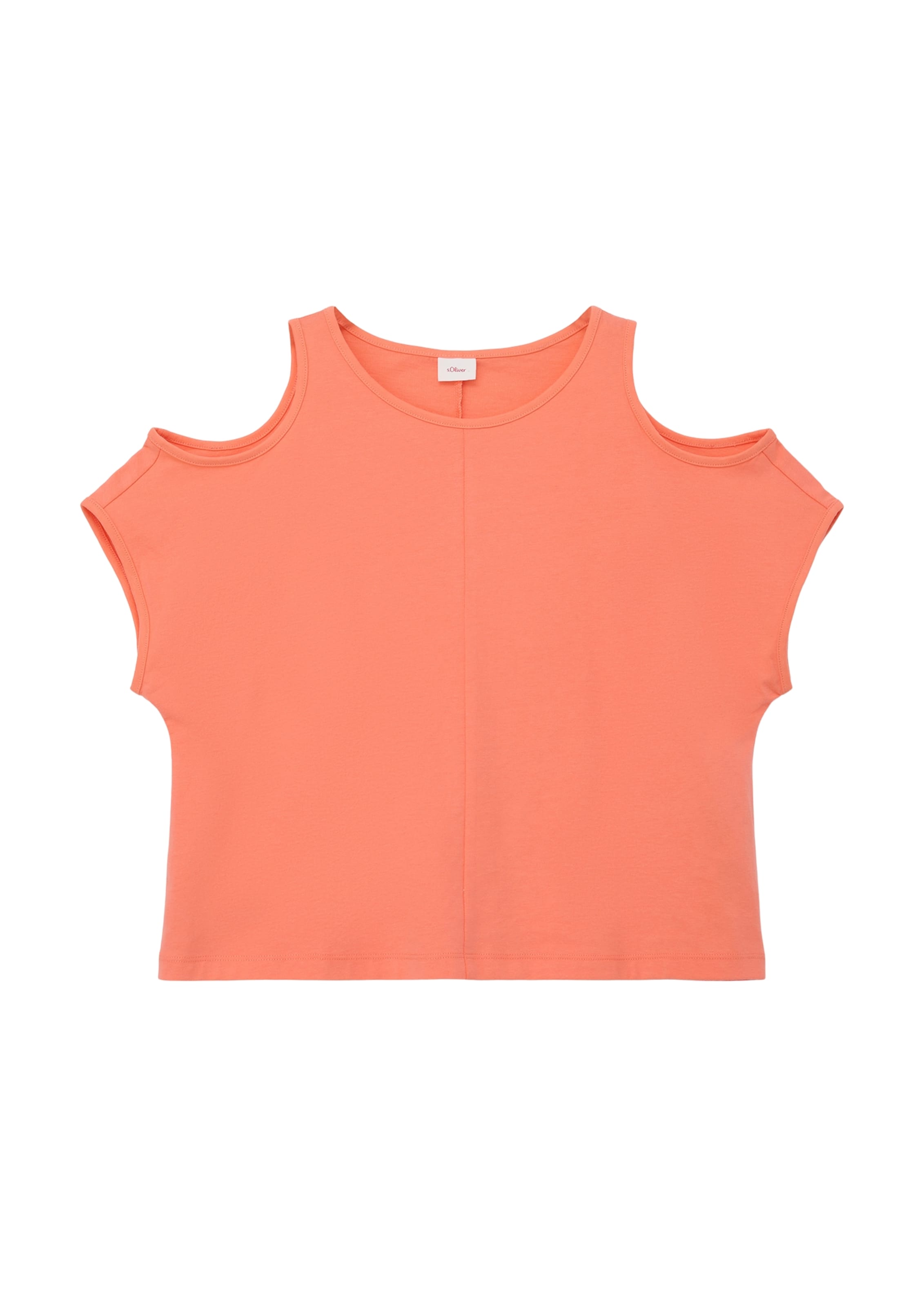T-Shirt s.Oliver en orange : devant