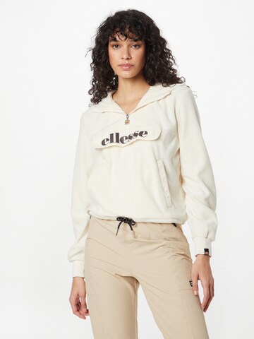 ELLESSE Sweater 'Navu' in White: front