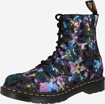 Bottines à lacets Dr. Martens en noir : devant