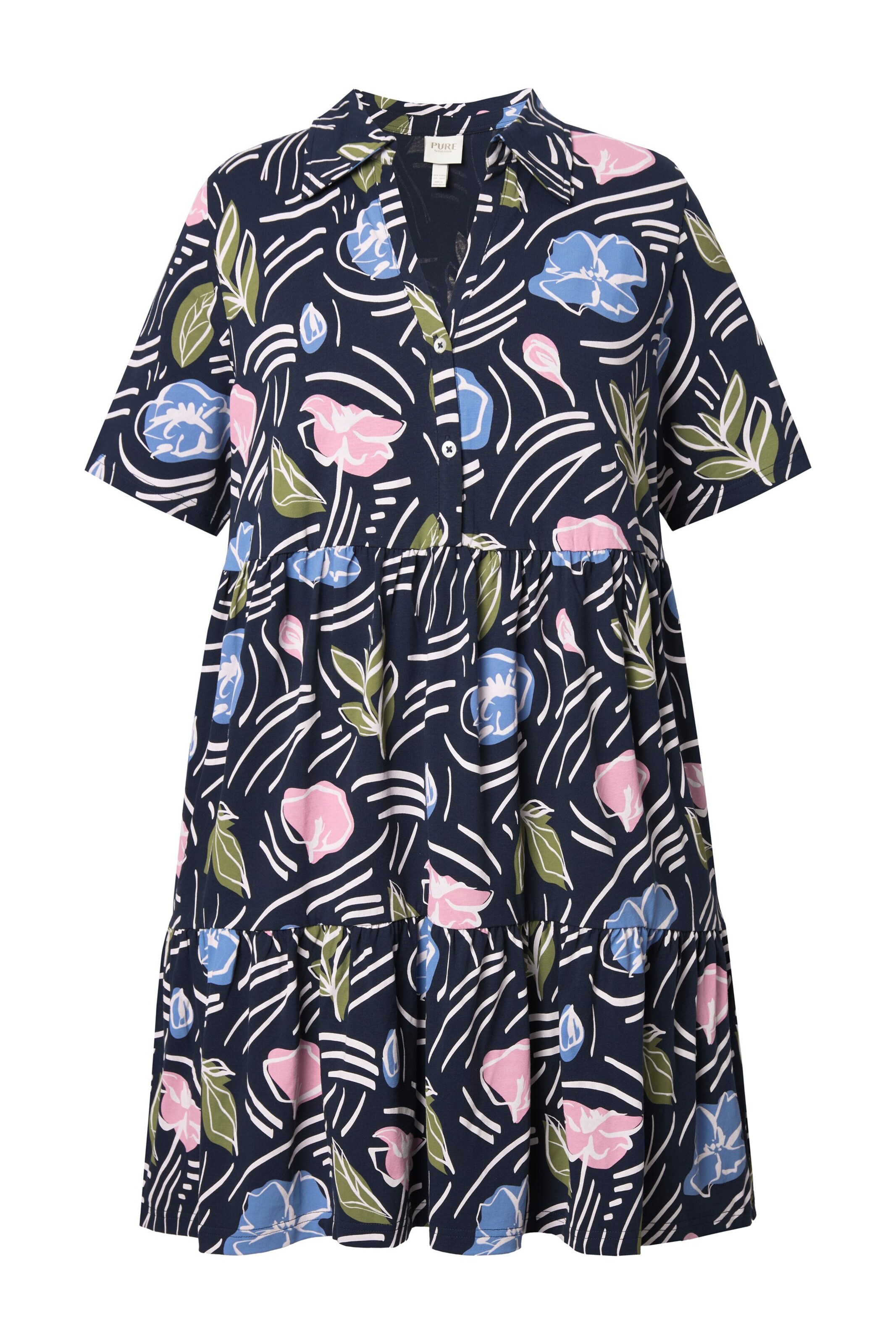 Ulla Popken Shirt in Blue: front