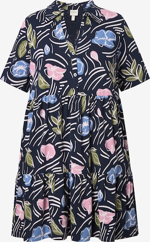 Ulla Popken Shirt in Blau: Vorderseite