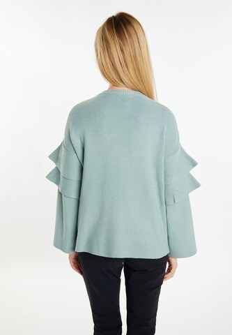 usha WHITE LABEL Sweater 'Pryam' in Green