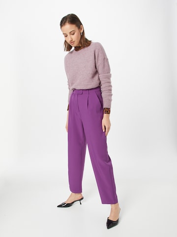 MSCH COPENHAGEN Sweater 'Femme' in Purple