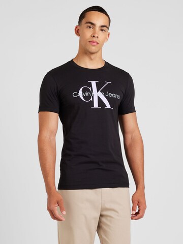 Calvin Klein Jeans Shirt in Black: front