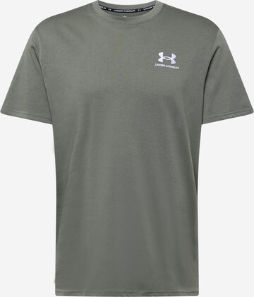 UNDER ARMOUR Functioneel shirt in Groen: voorkant