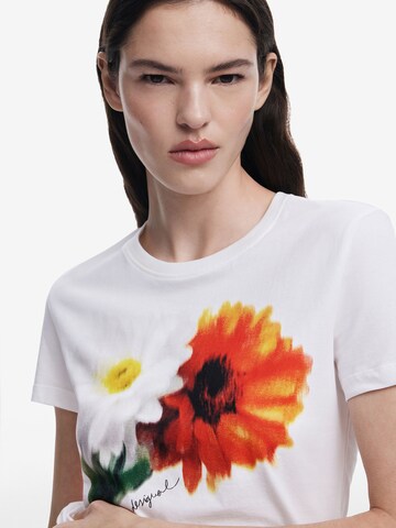 Desigual T-Shirt in Weiß
