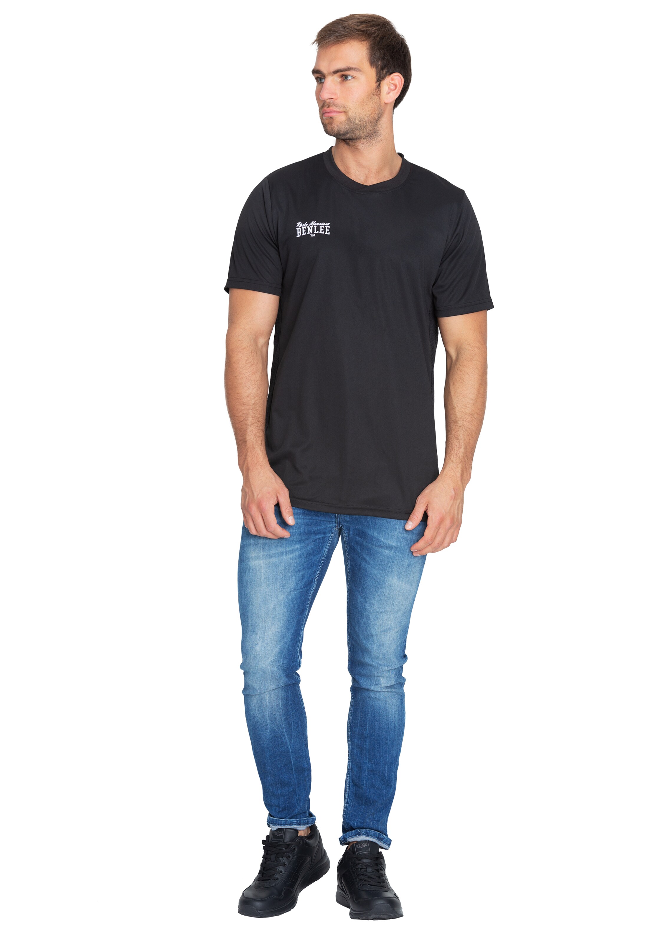 Benlee Λειτουργικό μπλουζάκι 'Furius' σε μαύρο