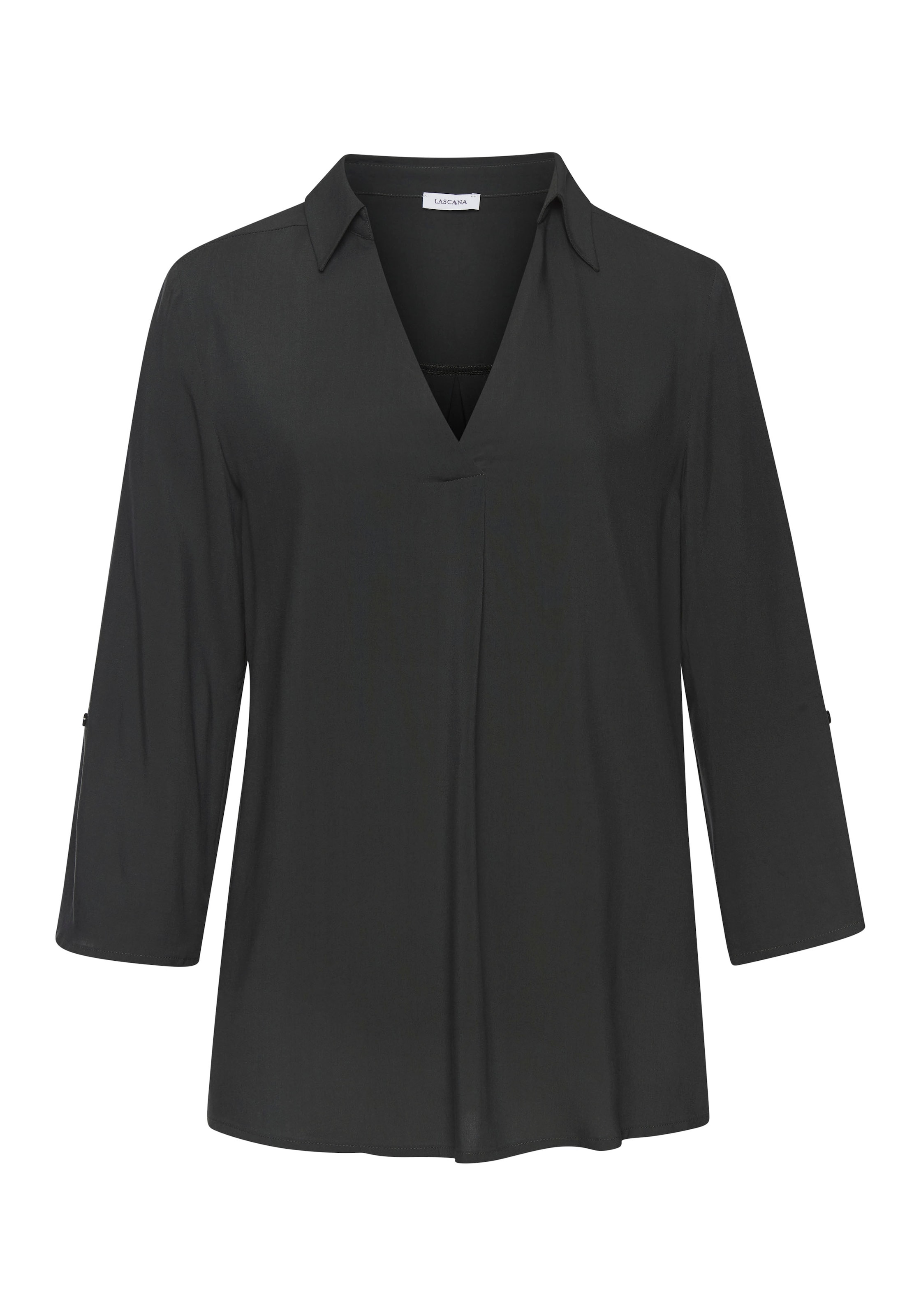 LASCANA Blouse in Green: front