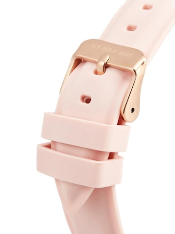 U.S. POLO ASSN. - Reloj analógico 'Destiny' en rosa