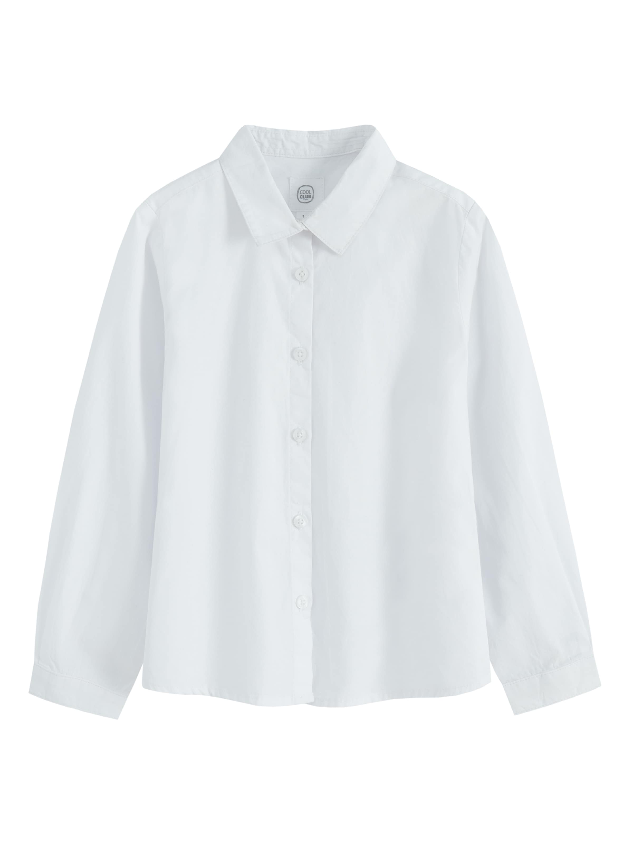 Cool Club Bluse i hvid, Produktvisning