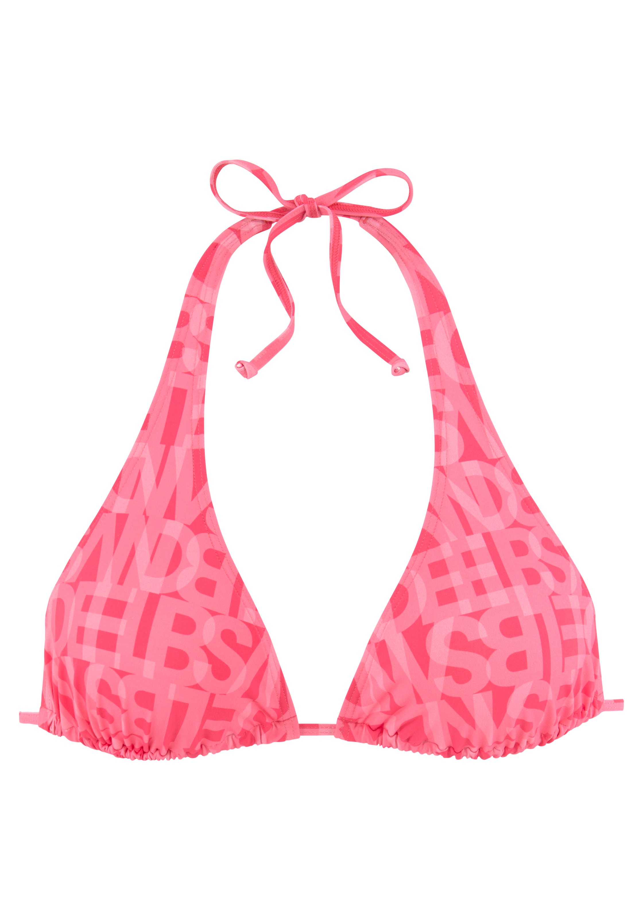 Elbsand Bikini Top in Pink: front