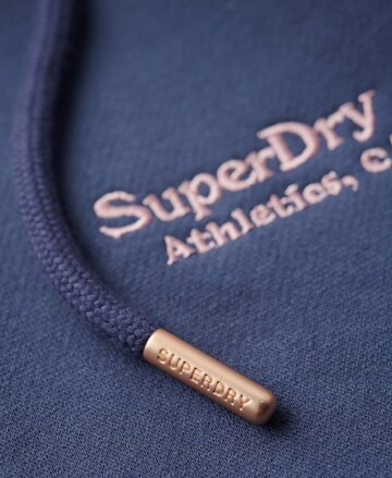 Superdry Zip-Up Hoodie 'Essential' in Blue