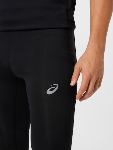 Skinny Pantalon de sport 'Core' ASICS en noir