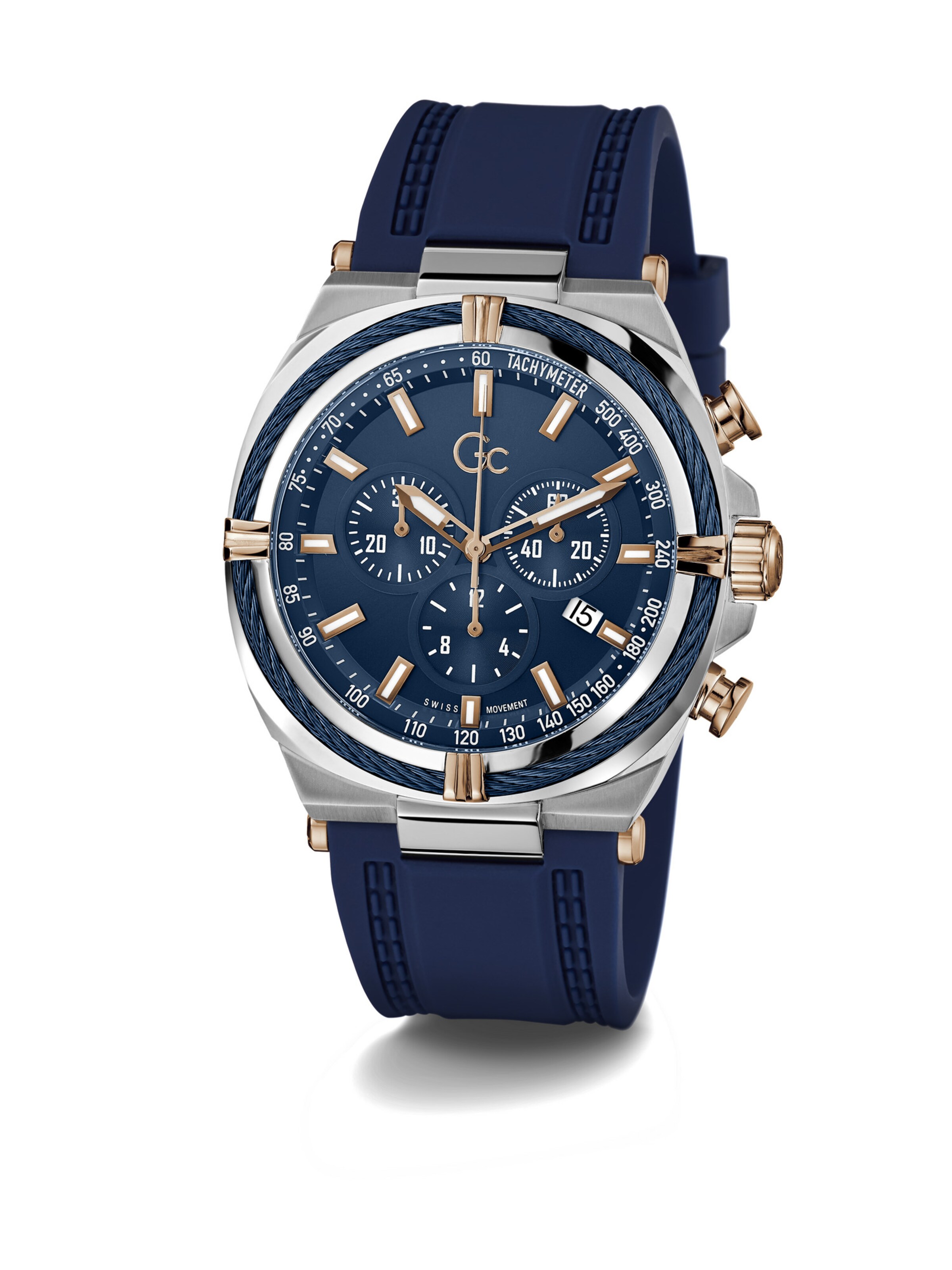 Gc Analoguhr 'Gc IronClass' in Blau