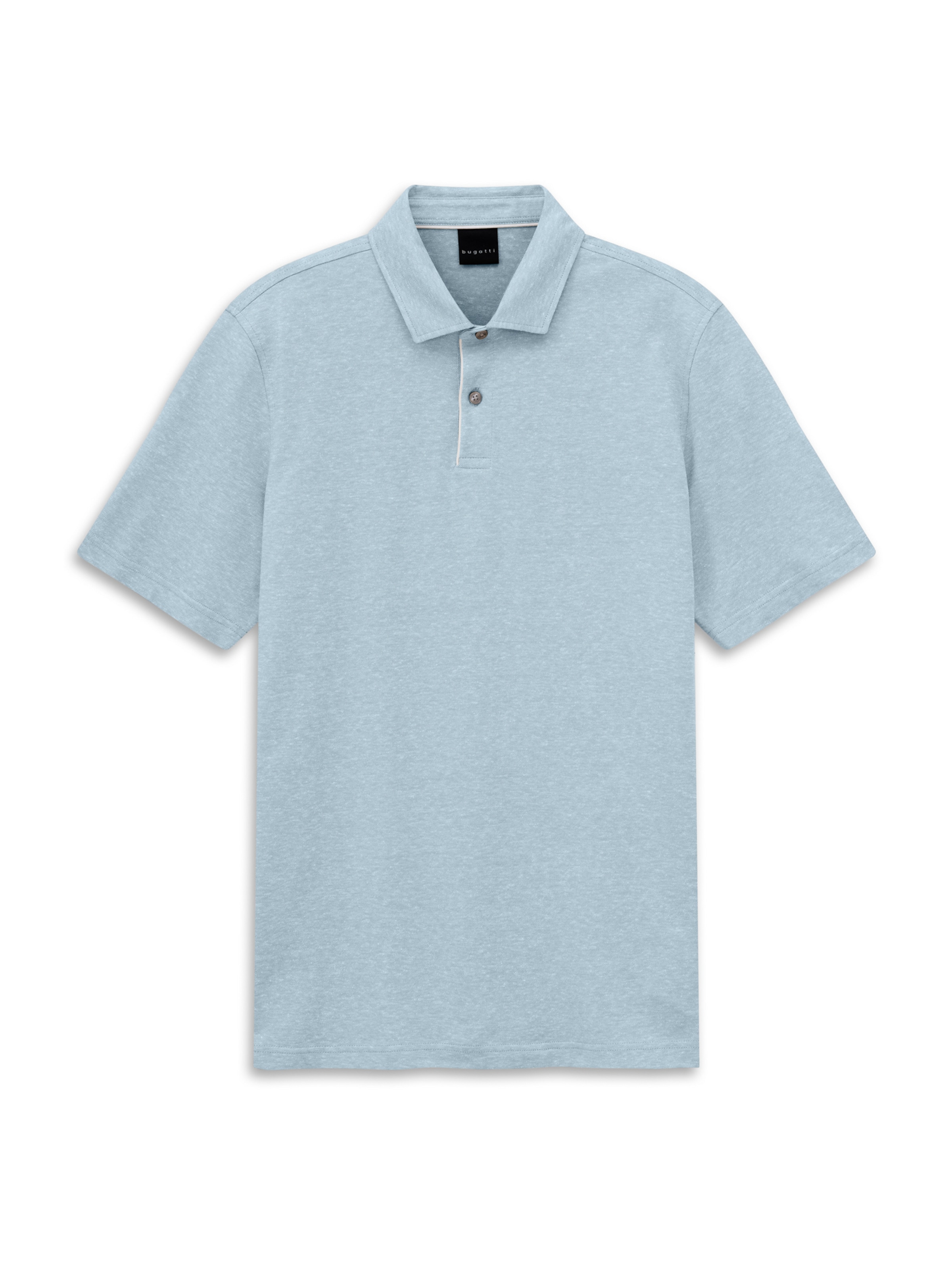 T-Shirt bugatti en bleu : devant