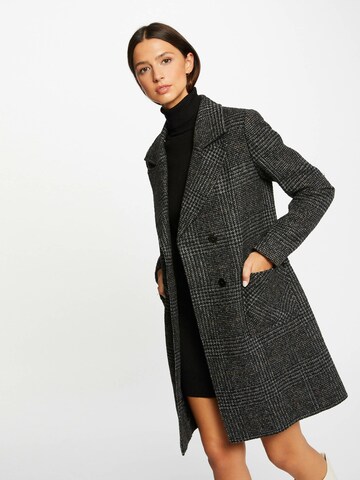 Morgan Between-Seasons Coat in Grey: front