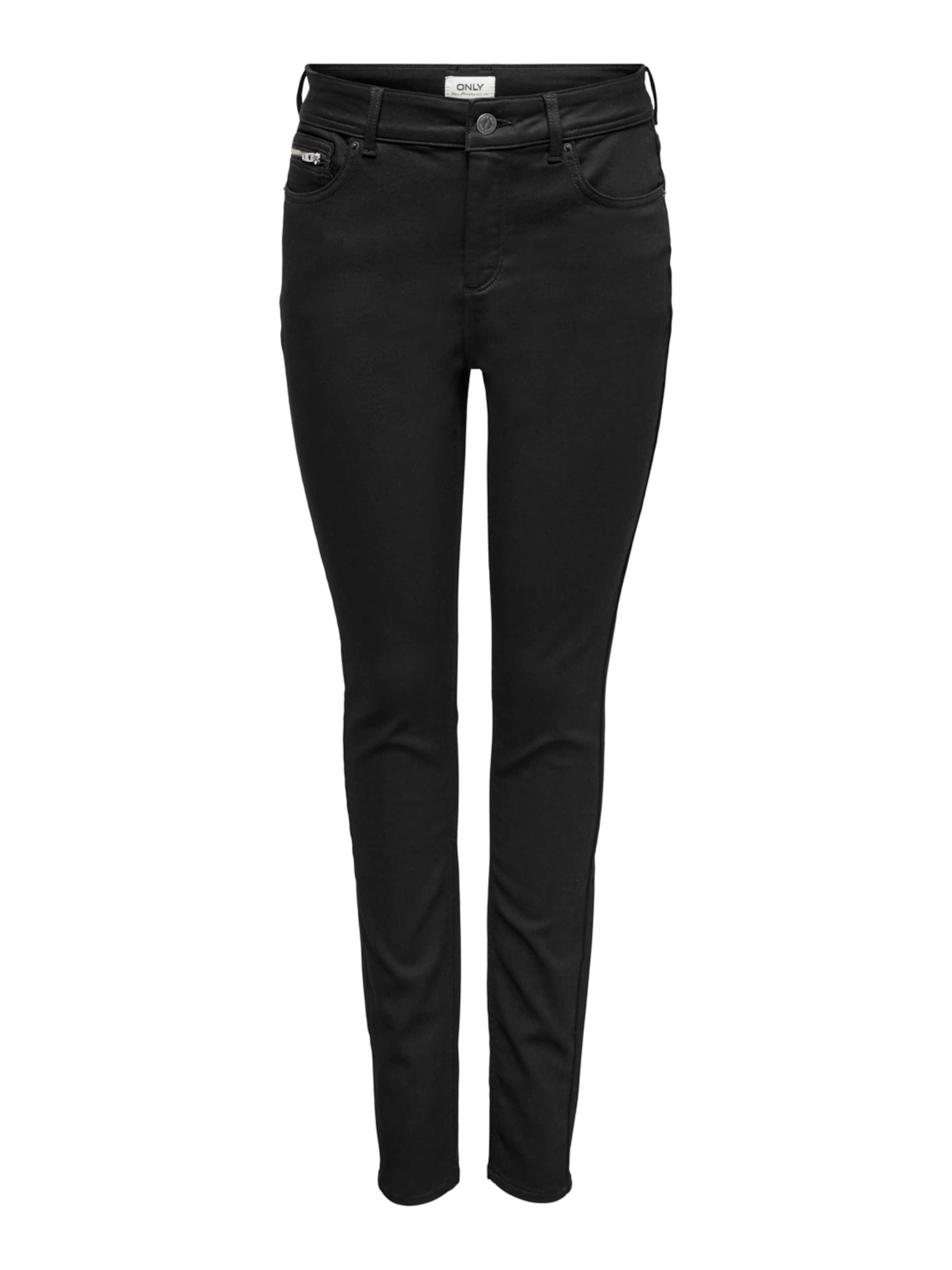 ONLY Skinny Jeans 'Blush' i sort: forside