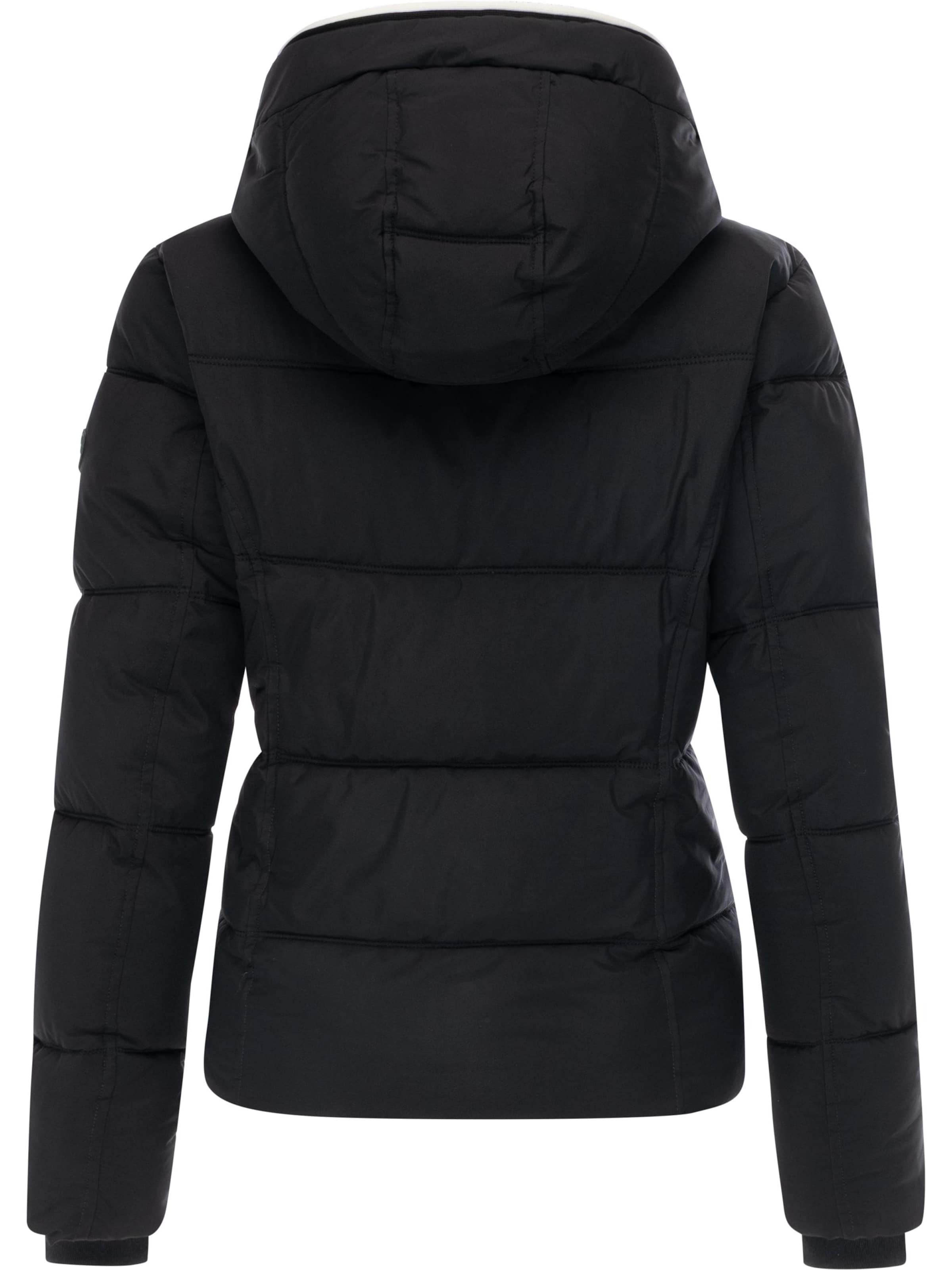 Ragwear Winterjacke 'Gleama' in Schwarz
