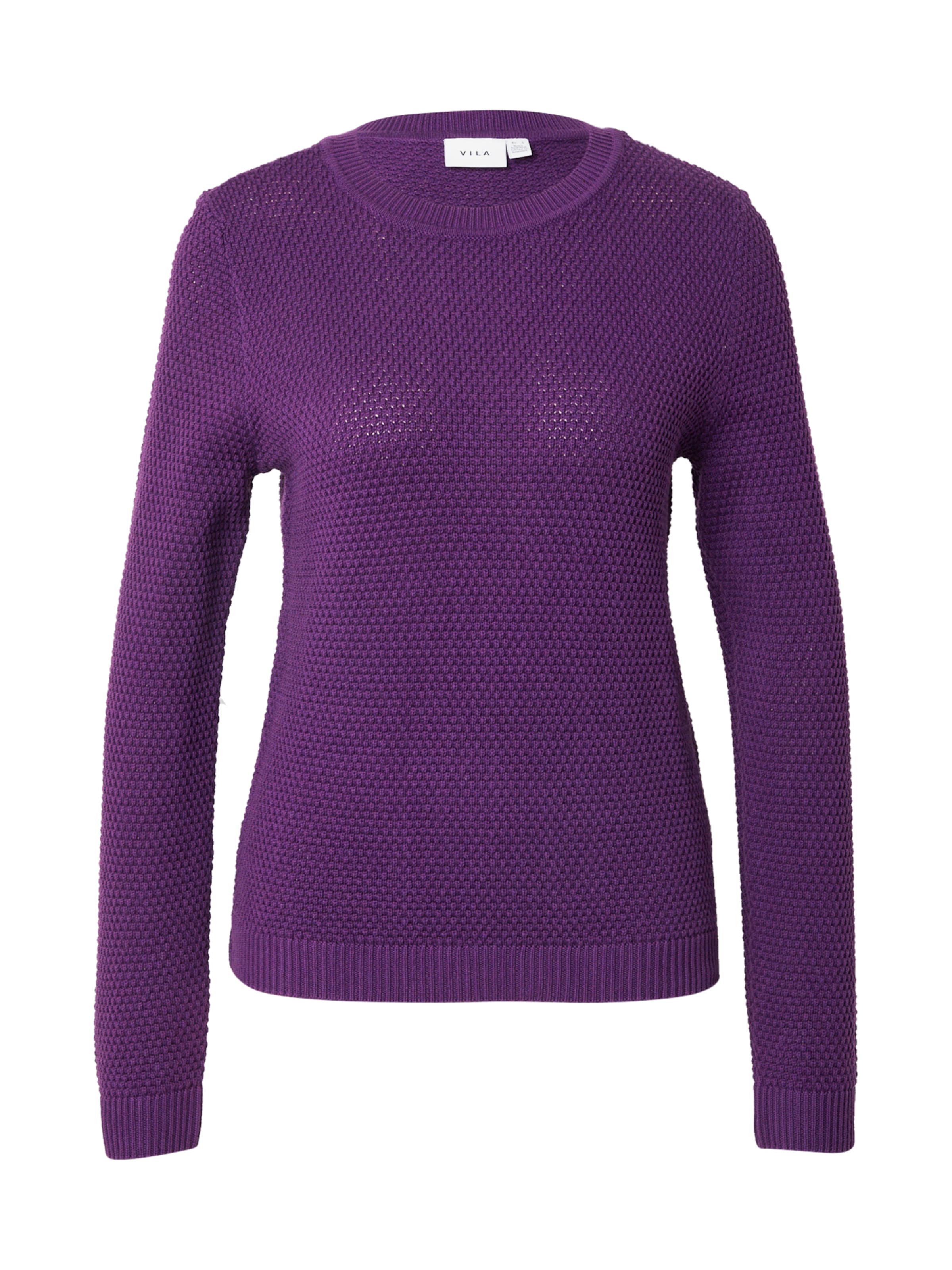 VILA Pullover 'VIDalo' in Lila: Vorderseite