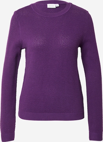 VILA Sveter 'VIDalo' - Fialová: predná strana