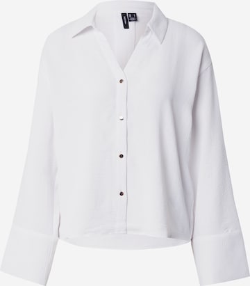 VERO MODA Bluse 'VMALVA' in Weiß: Vorderseite