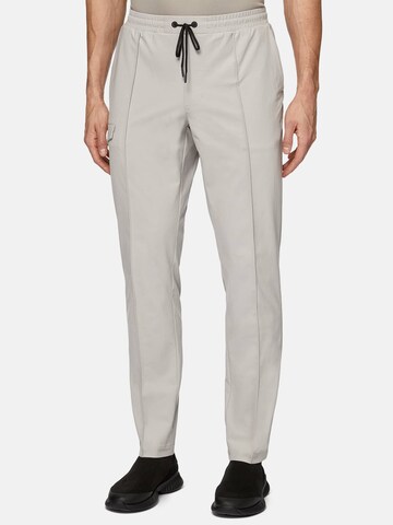 Boggi Milano Slimfit Hose in Beige: Vorderseite