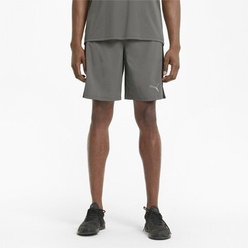 PUMA Regular Sportbroek 'Favourite Session' in Grijs: voorkant