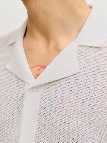 Vestes en maille 'JJCHRIS' JACK & JONES en blanc