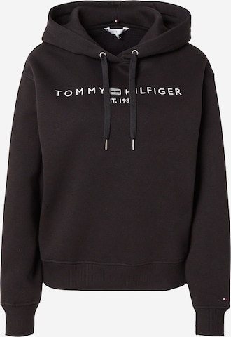 Sweat-shirt TOMMY HILFIGER en noir : devant