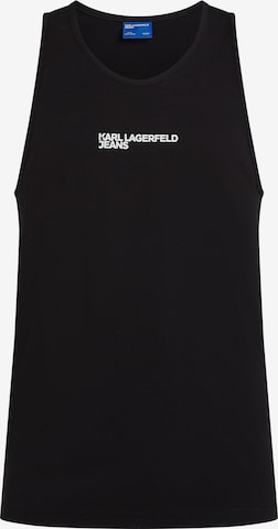 juoda KARL LAGERFELD JEANS Marškinėliai: priekis
