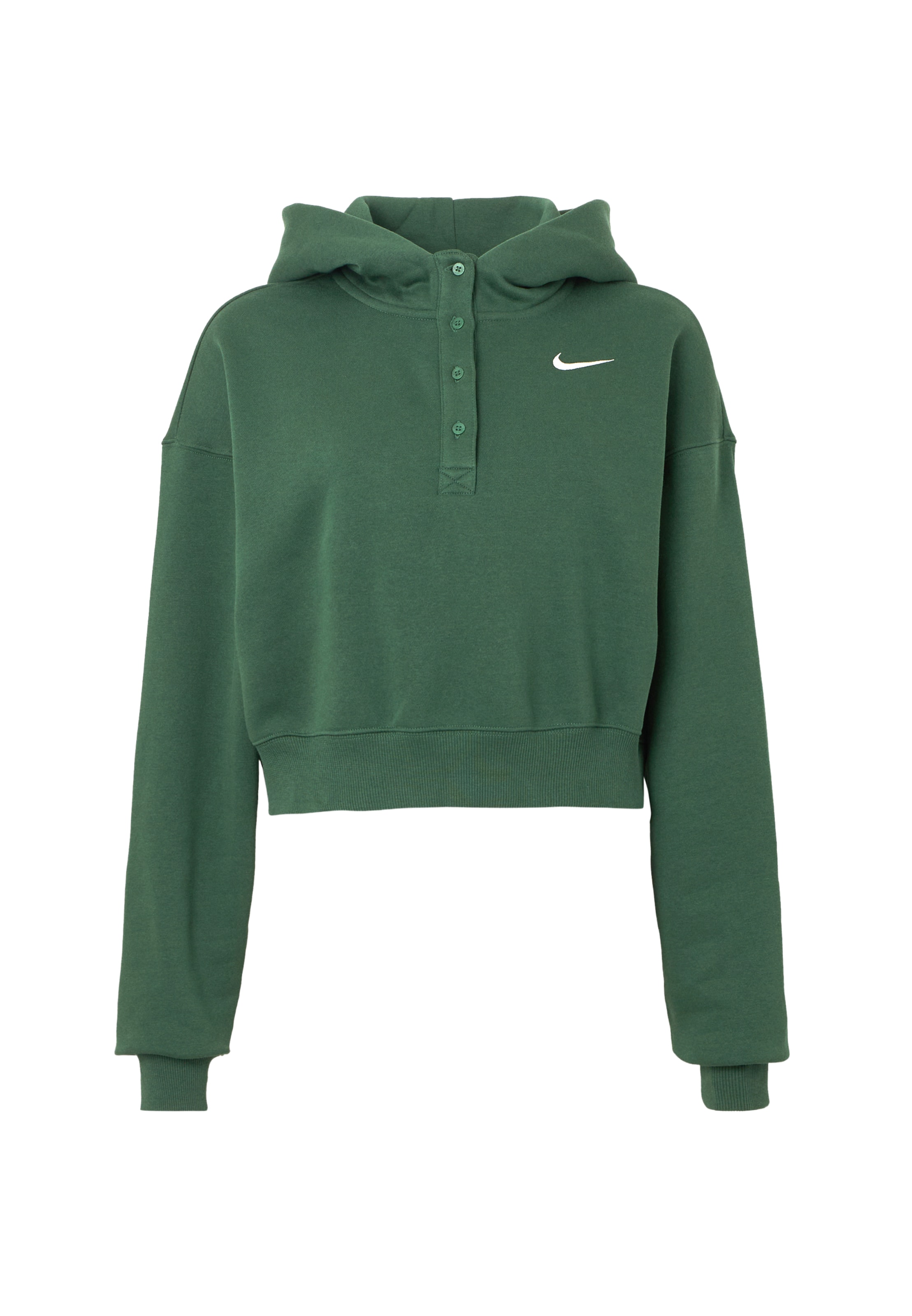 Nike Sportswear Tréning póló 'PHNX FLC' - zöld: elől