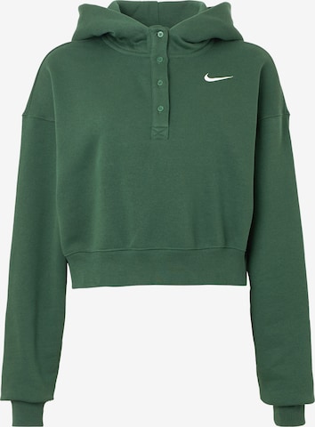 Nike Sportswear Tréning póló 'PHNX FLC' - zöld: elől