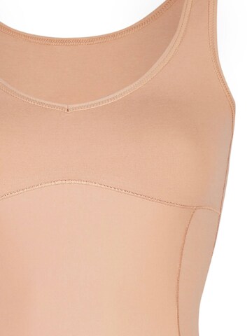 Nina von C. Shaping Top 'Cotton Shape' in Brown