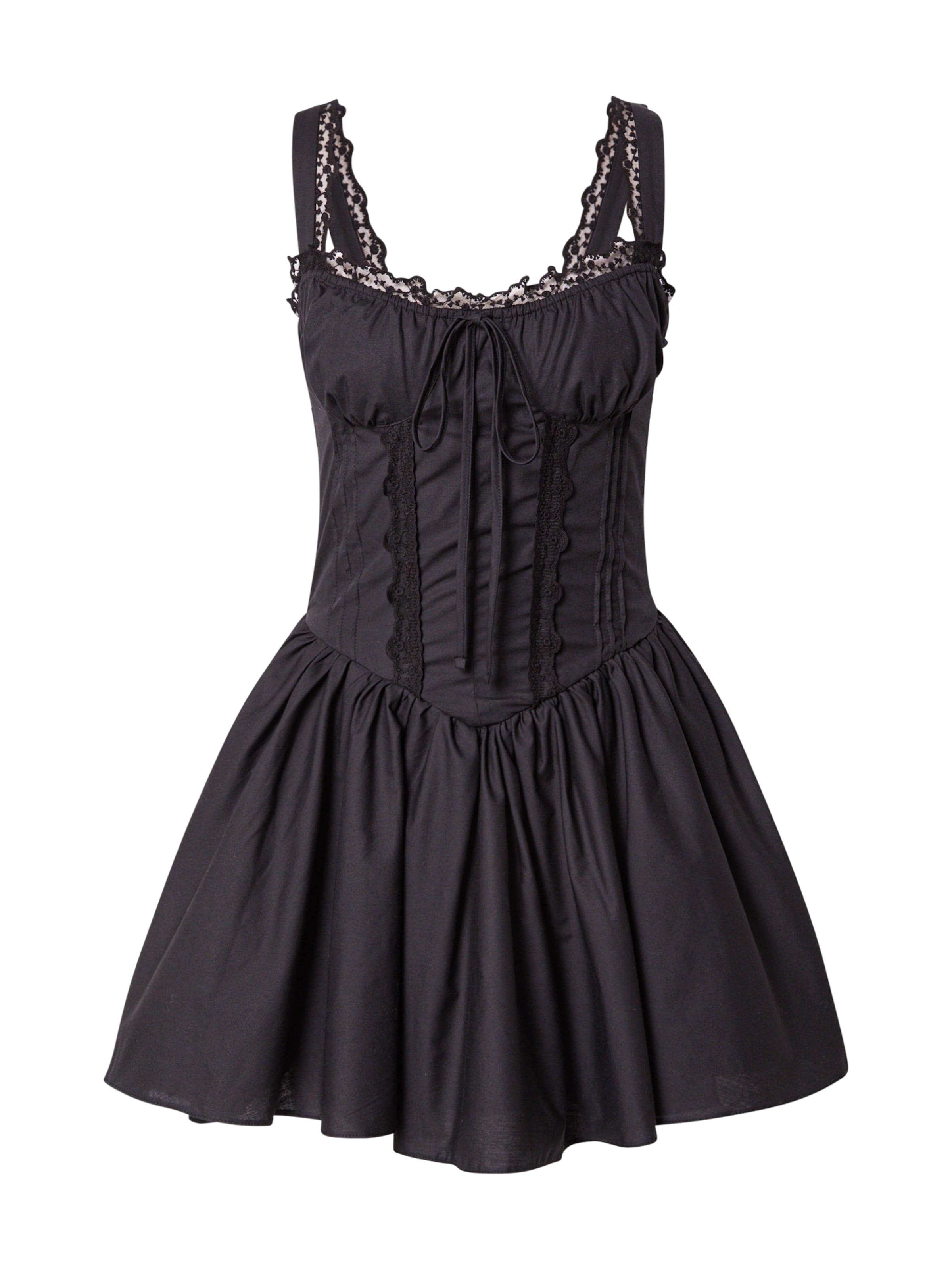 Abito di Miss Selfridge in nero: frontale