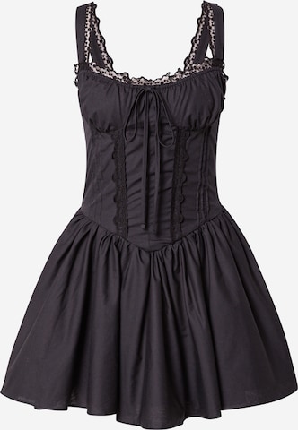 Miss Selfridge Kleid in Schwarz: Vorderseite