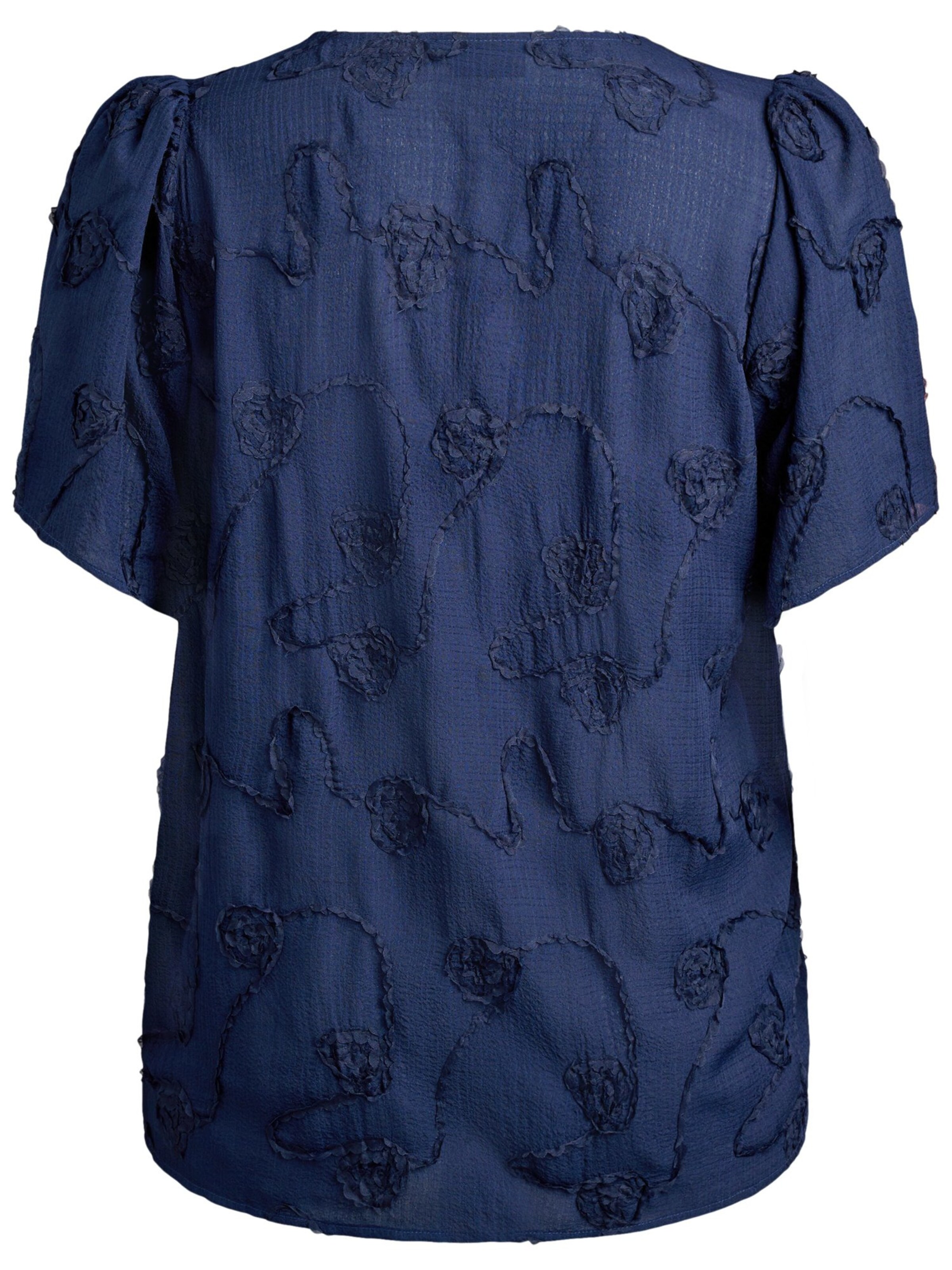 Zizzi Блузка от традиционного костюма 'MTALIA' в Синий