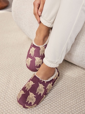Next Huisschoenen in Rood