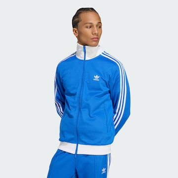 ADIDAS ORIGINALS Sweatvest in Blauw: voorkant