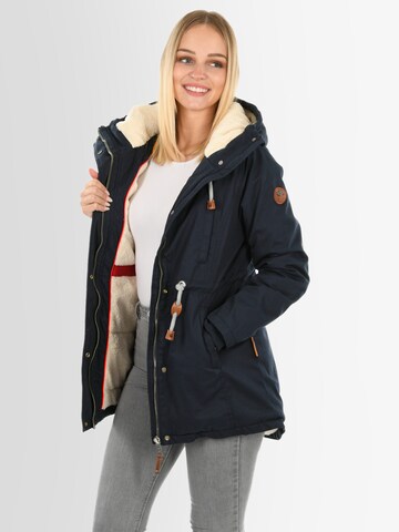 NAVAHOO Winterjacke in Blau: Vorderseite