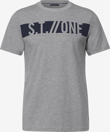 Street One MEN Shirt in Grey: front