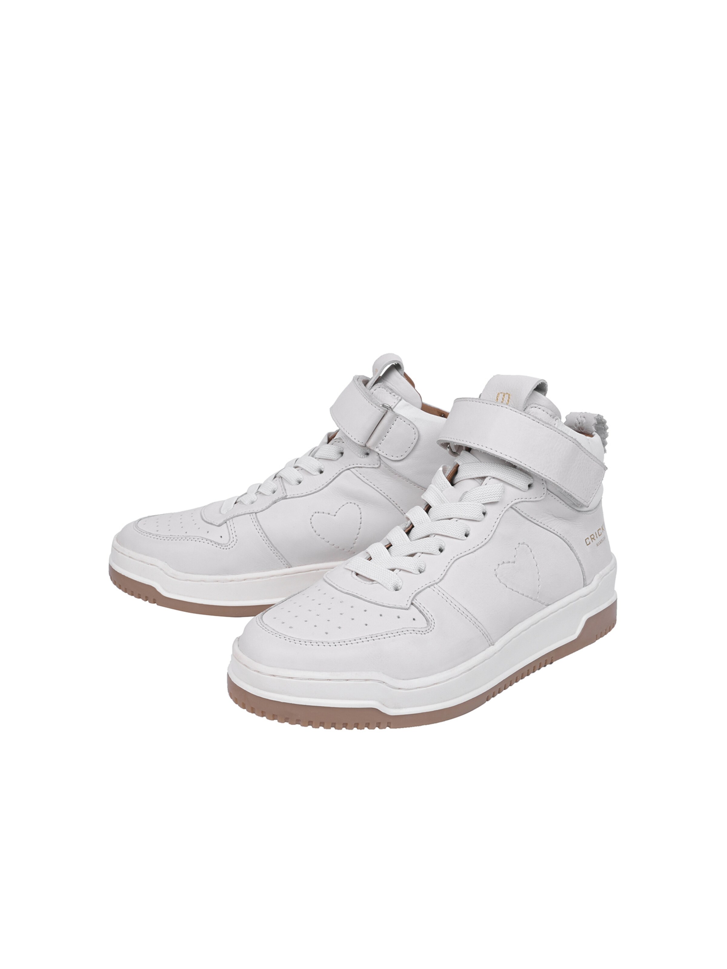 Crickit Sneakers hoog 'PEARL' in Wit