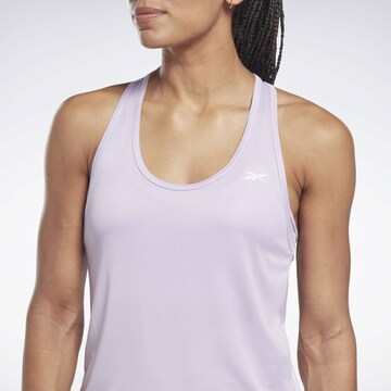 Reebok Top sportowy w kolorze fioletowy