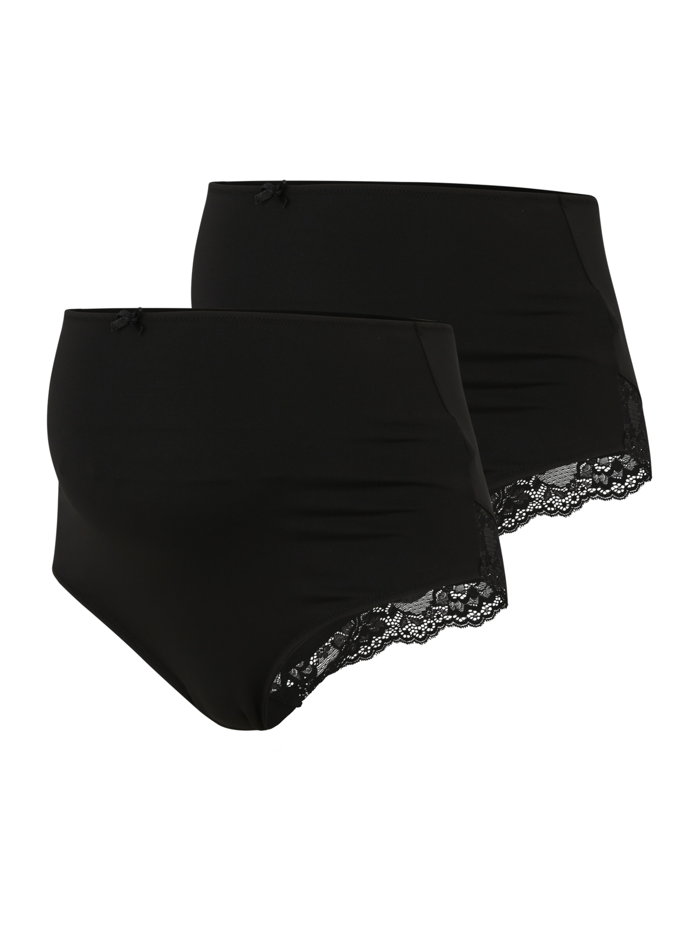 Slip MAMALICIOUS en noir : devant
