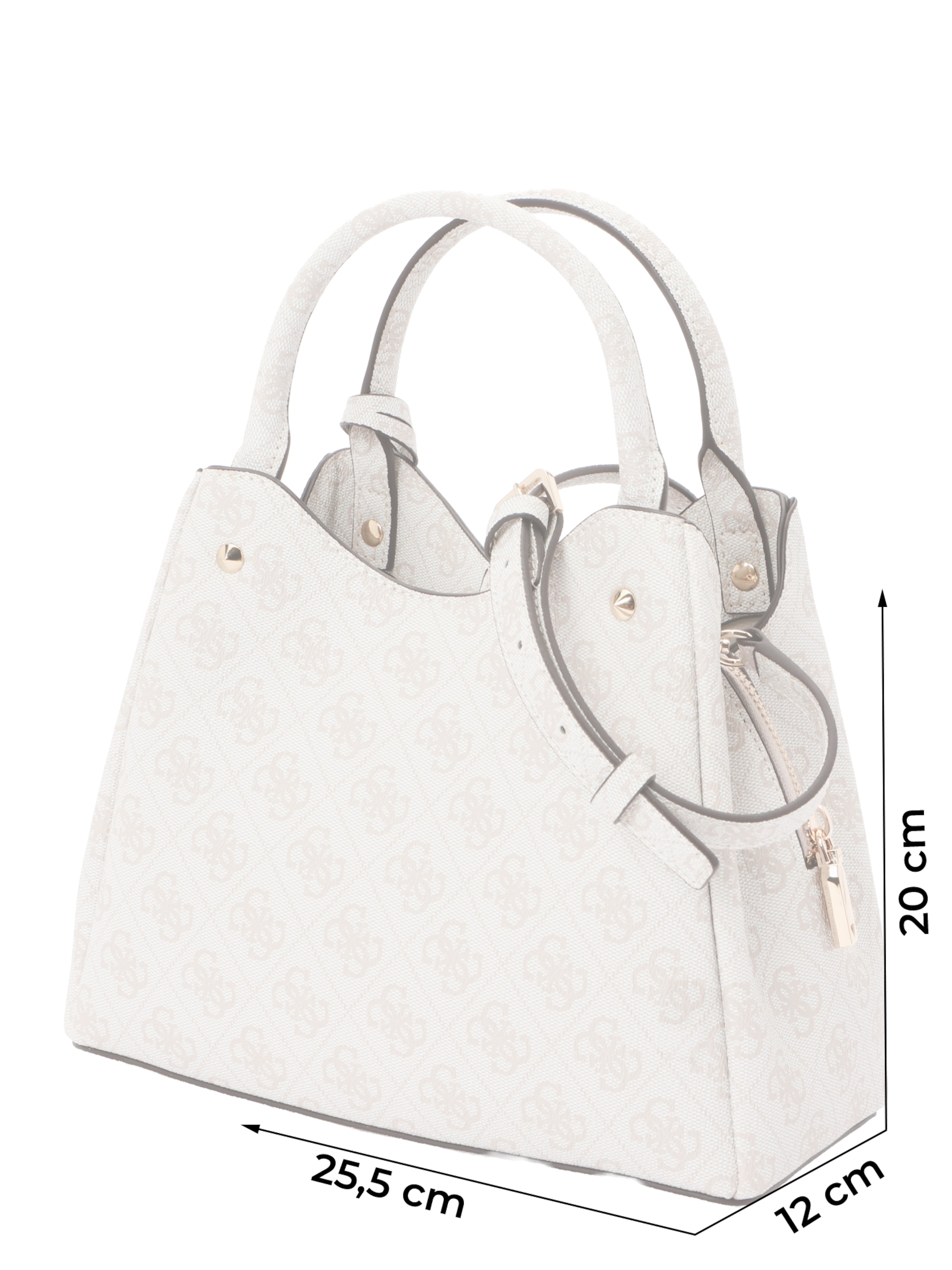 GUESS Handbag 'MERIDIAN II' in White