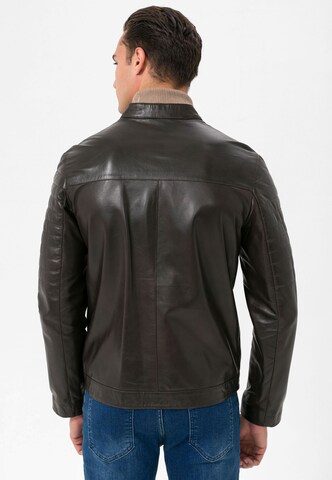 Veste mi-saison Jimmy Sanders en marron