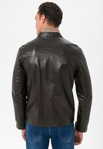 Veste mi-saison Jimmy Sanders en marron